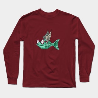 Happy Water, the Flying Fish Long Sleeve T-Shirt